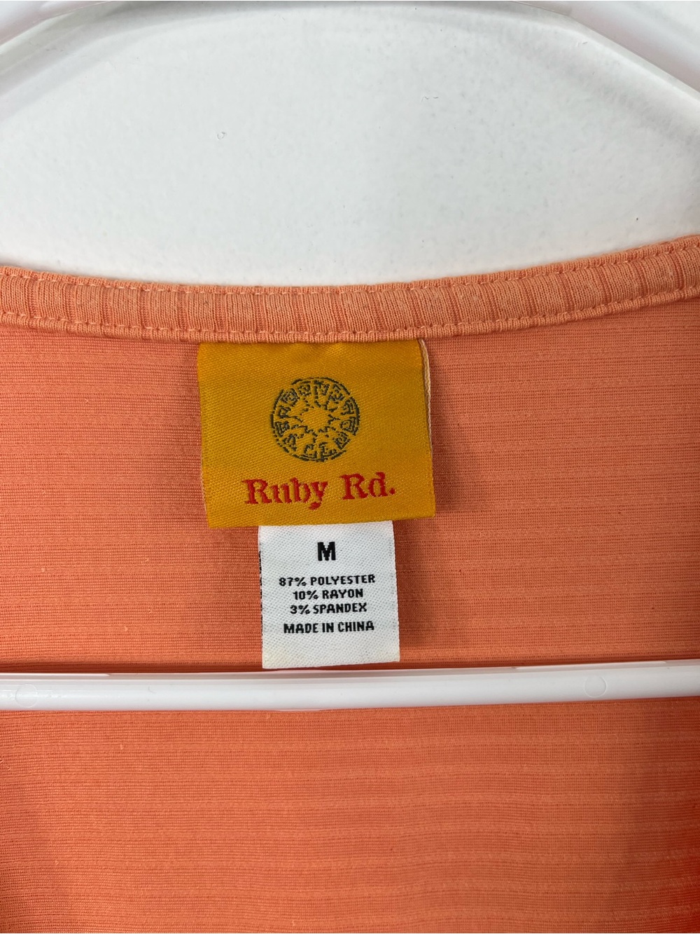 ✨ Ruby Rd Textured Tie Front Top ✨ - Picture 4 of 11